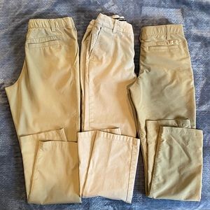 3 pair Under Armour youth golf/dress pants sz 12